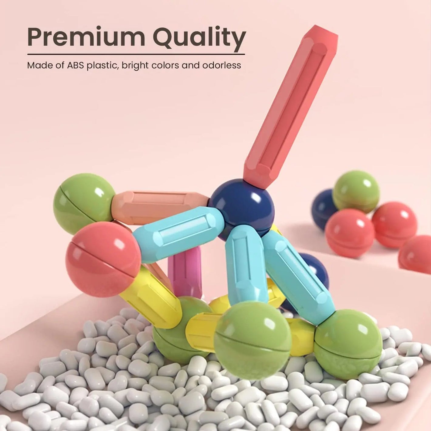 42 Pcs Magnetic Building Blocks