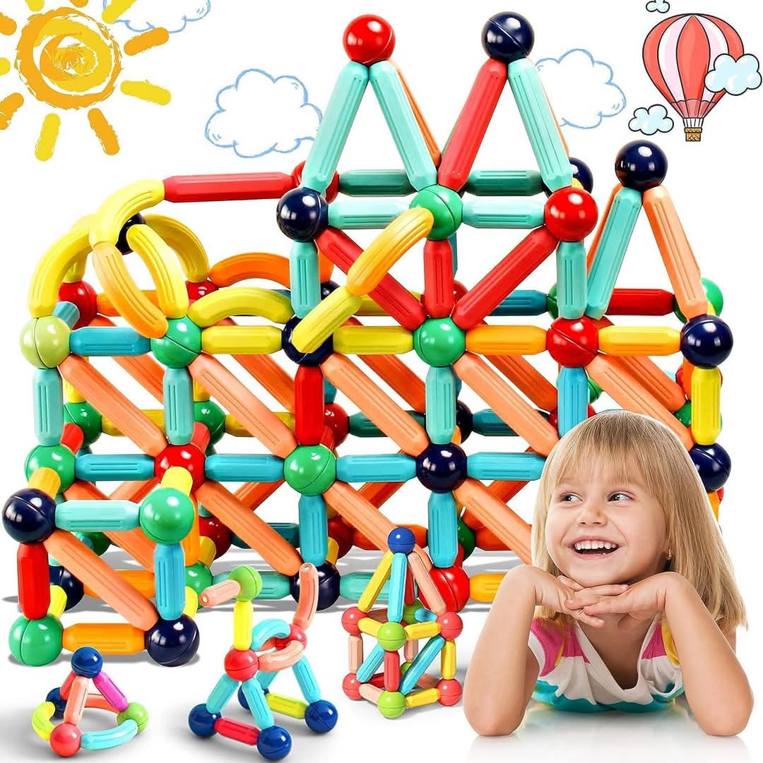 42 Pcs Magnetic Building Blocks