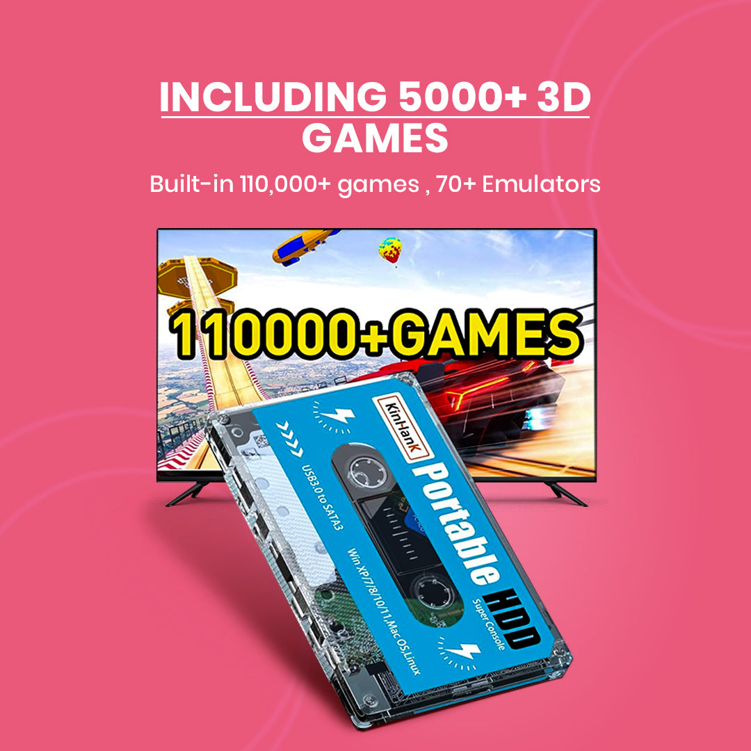 500G Retro Game Hard Drive
