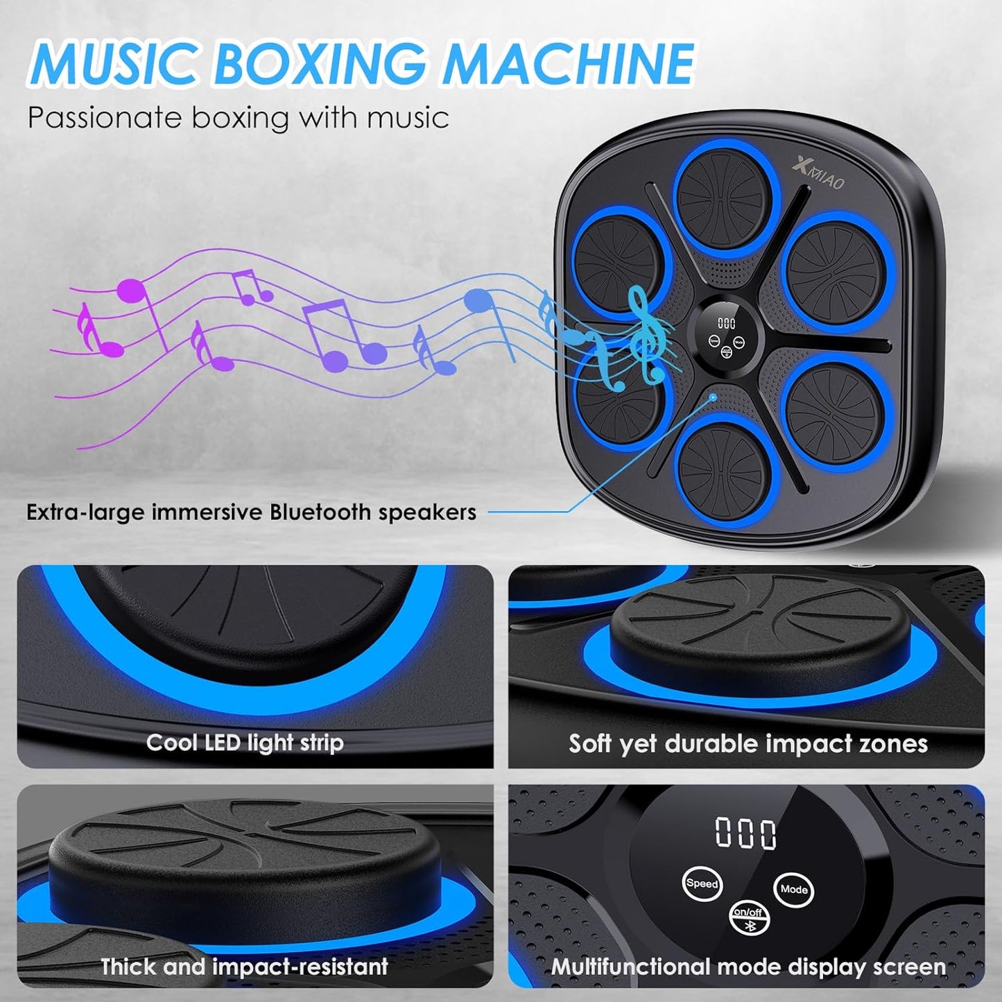 Music Boxing Machine with Wall Mount