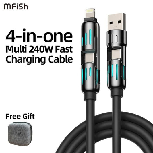 4 in 1 Multi USB Charging Cable