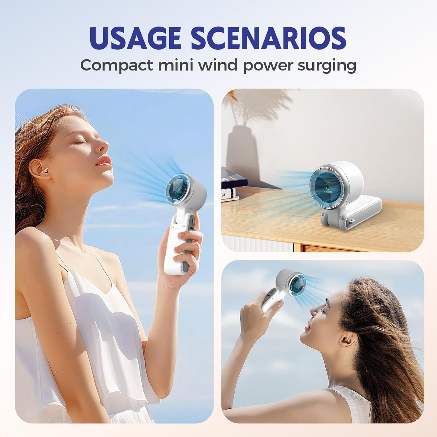 Portable Handheld Turbo Fan